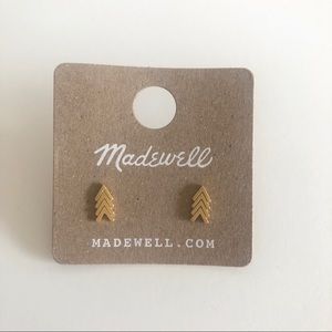 Madewell Gold Stud Earrings